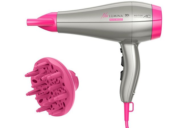 SECADOR DE CABELO PROFISSIONAL GAMA NEW LUMINA 3D 2200W - BIVOLT