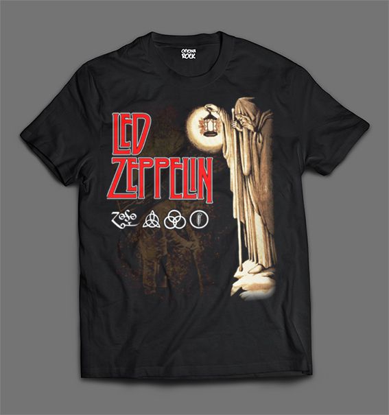 camiseta led zeppelin vans