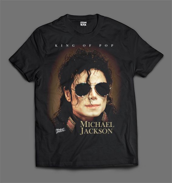Camiseta - Michael Jackson - Classic. - Oficina Rock