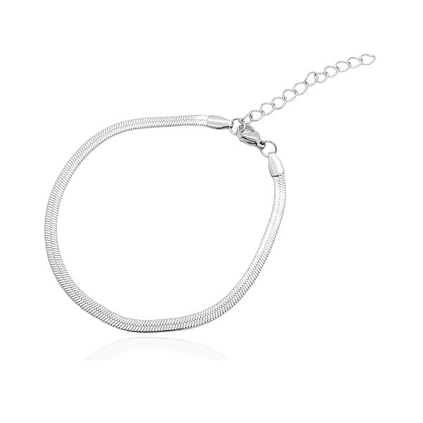 Pulseira fita de aço