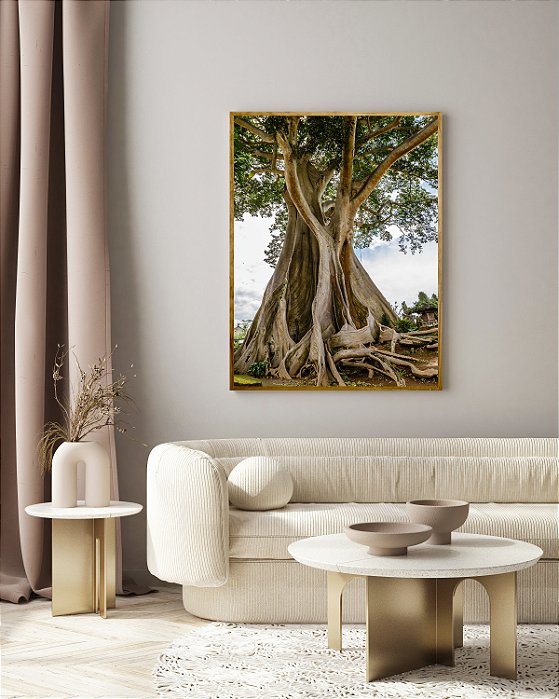 Árvore com tronco e raiz ref. 009