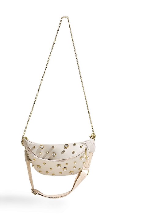 DARI - POCHETE FEMININA OFF WHITE