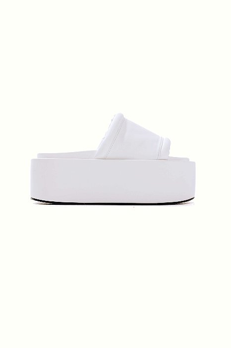 TATI - TAMANCO FEMININO PLATAFORMA BRANCO