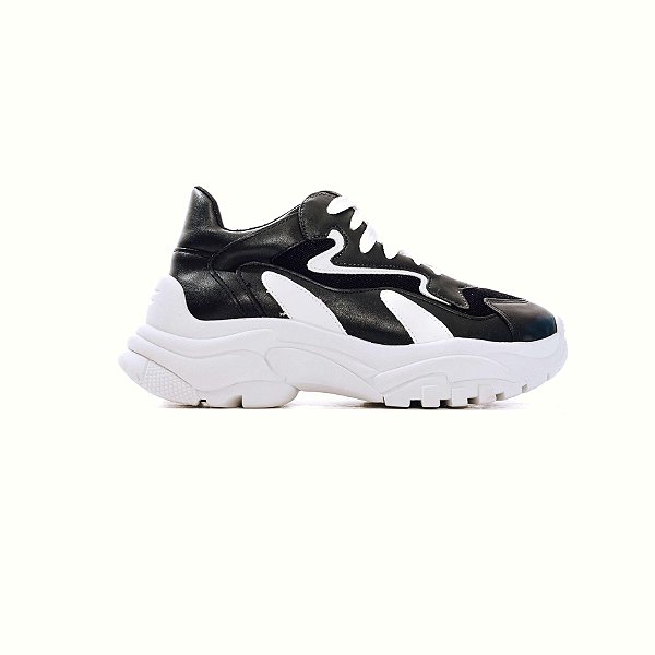 ZENDAIA- TÊNIS FEMININO CADARÇOS PRETO