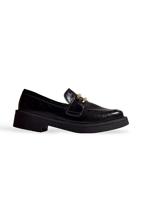 HELENA - MOCASSIM FEMININO PRETO