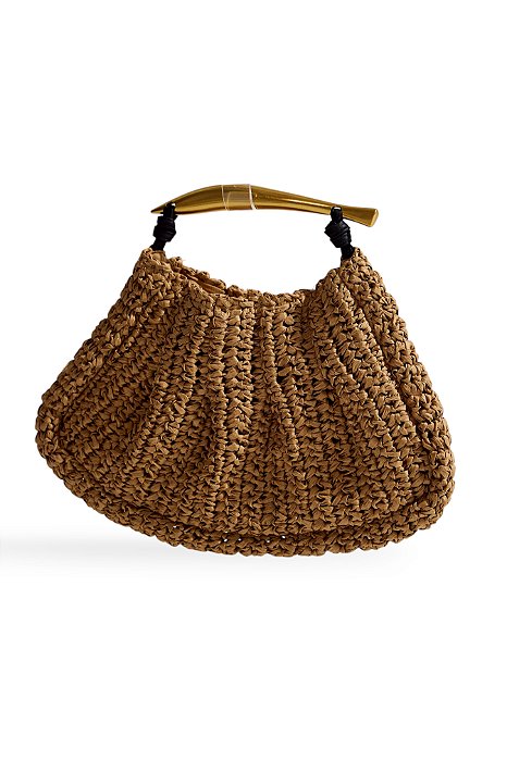 KAILA - BOLSA FEMININA PALHA CAMEL