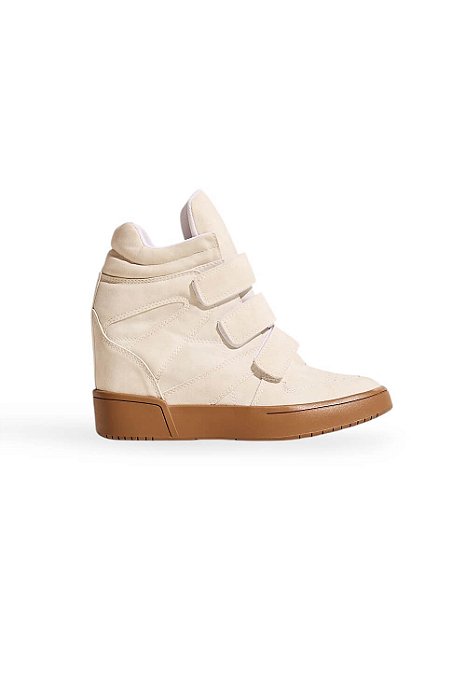 SUKI - TÊNIS SNEAKER FEMININO OFF WHITE