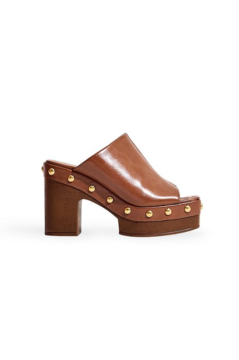AIKO  - TAMANCO PLATAFORMA FEMININO MARROM