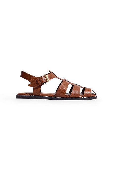 HIKARI  - SANDÁLIA FEMININA FISHERMANN CAMEL