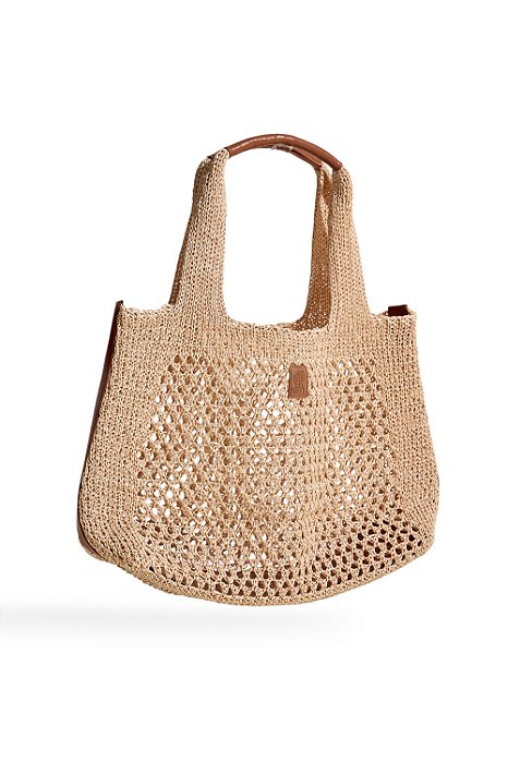 MAHINA - BOLSA FEMININA PALHA BEGE