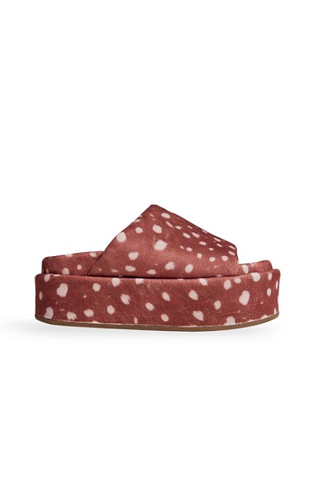 PRÉ VENDA | FIFI - TAMANCO FEMININO PLATAFORMA BAMBICOR CAMEL