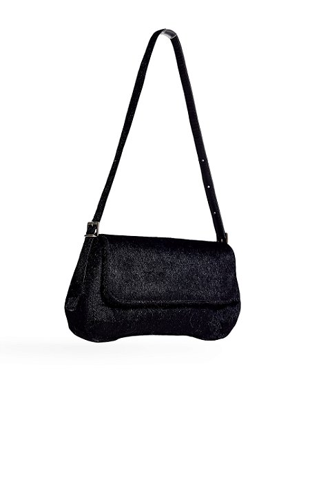 DUDA - BOLSA FEMININA PELOS OMBRO PRETO