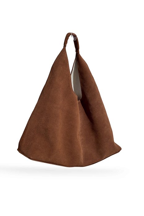 ZURI - BOLSA FEMININA OMBRO COURO BEGE