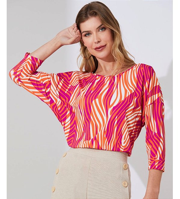 BLUSA FLUITY ORLANDO - AMEIXA
