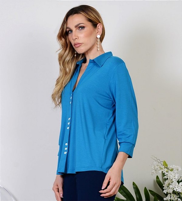 CAMISA MIAMI - SAFIRA