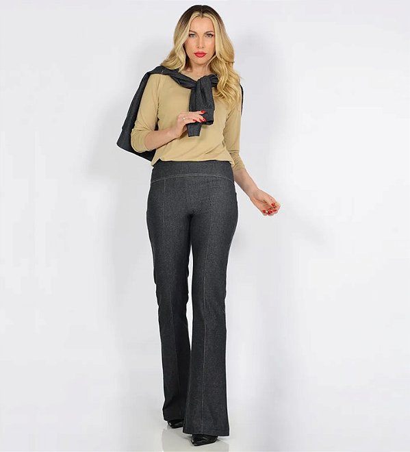 CALÇA NICE - MALHA JEANS