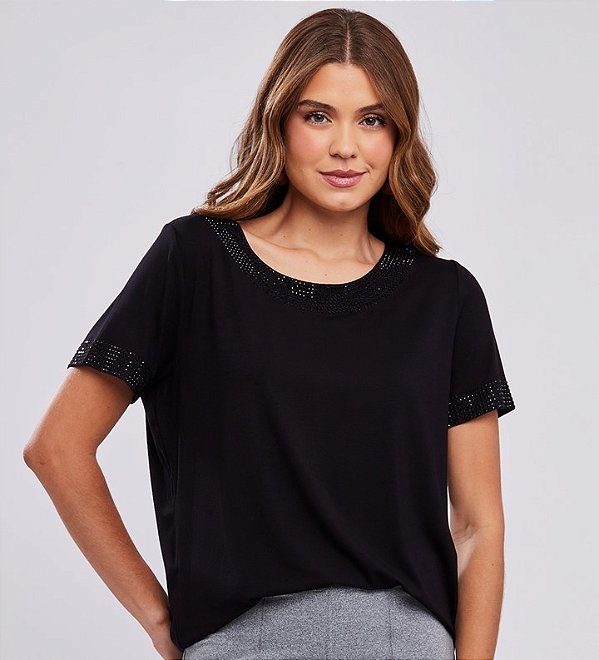 BLUSA STRASS - LAVINIA