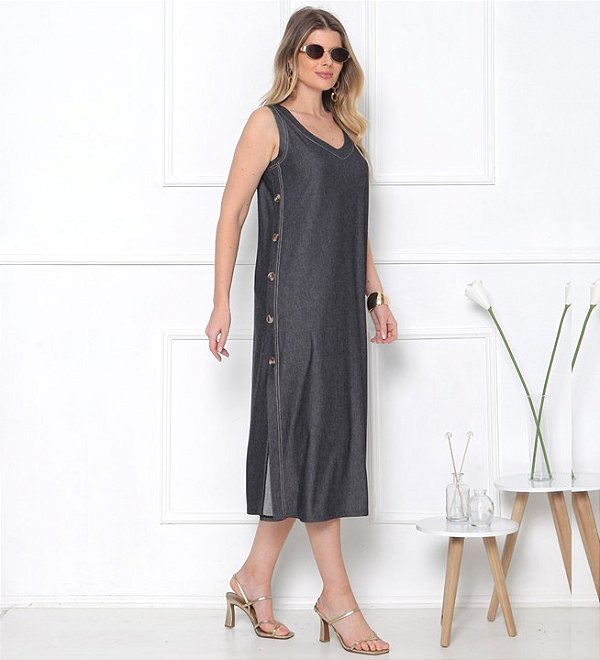 VESTIDO DENIM MEL