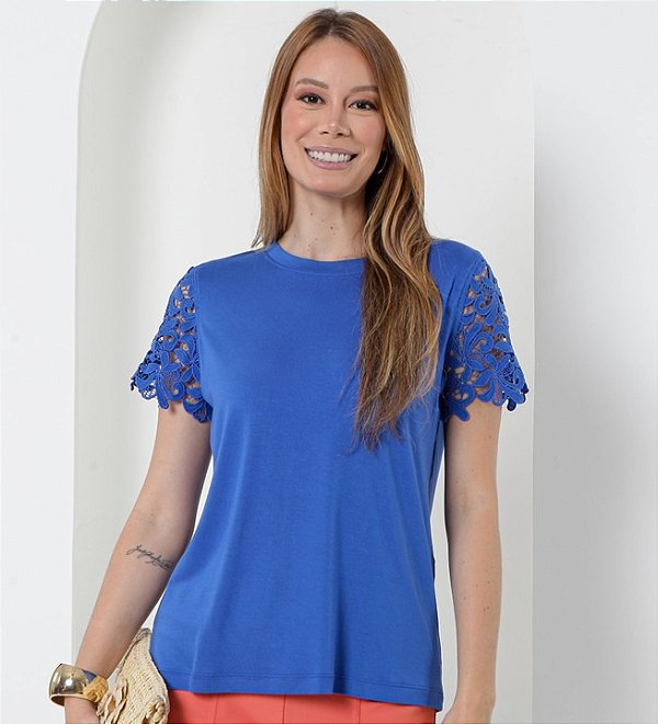 BLUSA VIVIANE - ROYAL