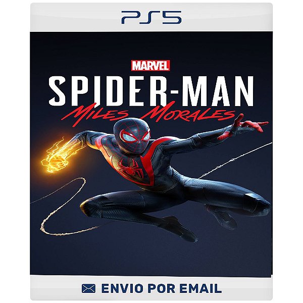 Homem aranha Miles Morales - PS4 E PS5 DIGITAL