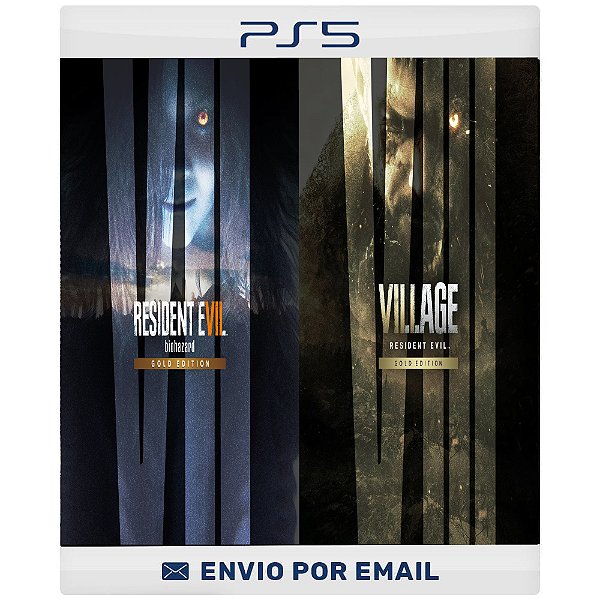 Resident Evil Village & Resident Evil 7 Gold edition - PS4 & PS5 Digital