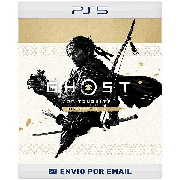Ghost of Tsushima VERSÃO DO DIRETOR  - PS4 E P55  digital