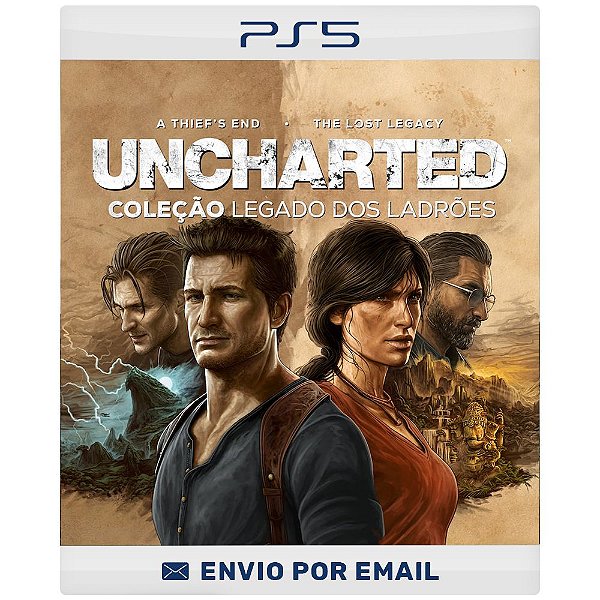 UNCHARTED: Coleção Legado dos Ladrões - PS5 DIGITAL