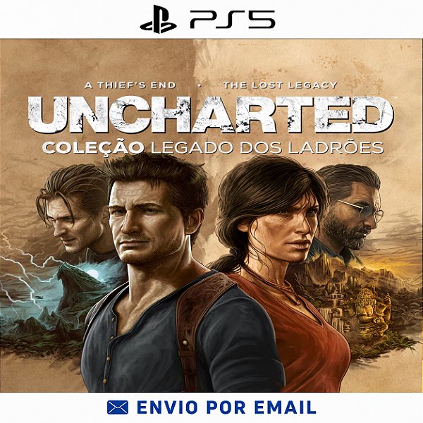 UNCHARTED Coleção Legado dos Ladrões - PS5 DIGITAL