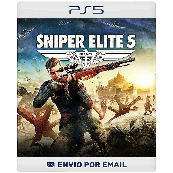Sniper Elite 5 - PS4 E PS5 Digital