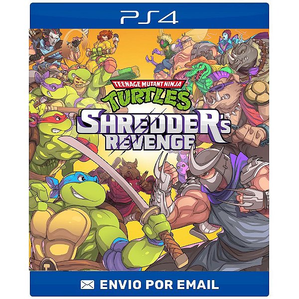 Tartarugas Ninja: A Vingança do Destruidor - Ps4 e Ps5 digital