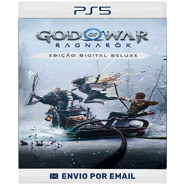 God of War Ragnarök Edição Digital Deluxe - PS4 E PS5 DIGITAL