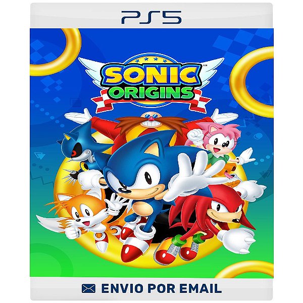 Sonic Origins - PS4 E PS5 DIGITAL