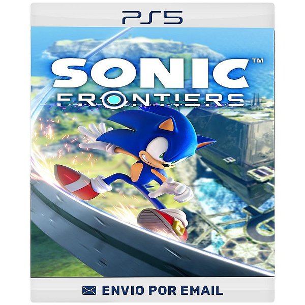 Sonic Frontiers - PS4 E PS5 digital