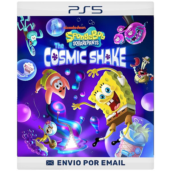 Bob Esponja: The Cosmic Shake PS4 E PS5 DIGITAL