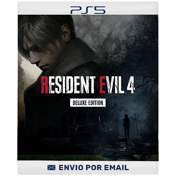 Resident Evil 4 Remake Deluxe Edition - PS4  E PS5 DIGITAL
