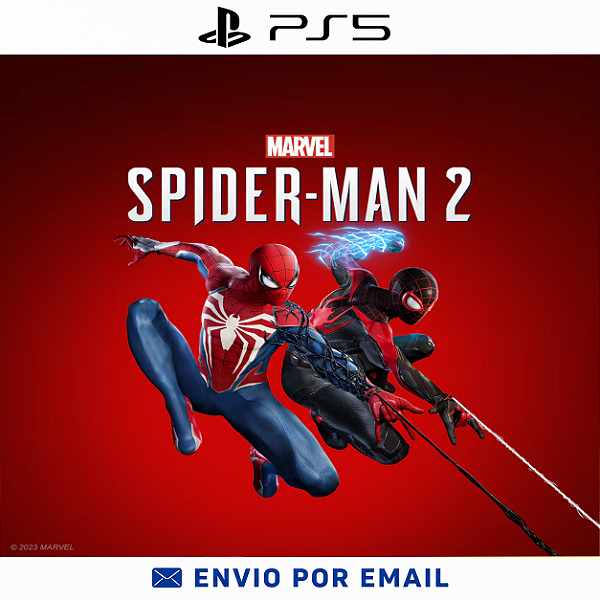 Spider Man Homem aranha 2 - PS5 DIGITAL
