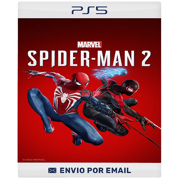 Spider Man Homem aranha 2 - PS5 DIGITAL