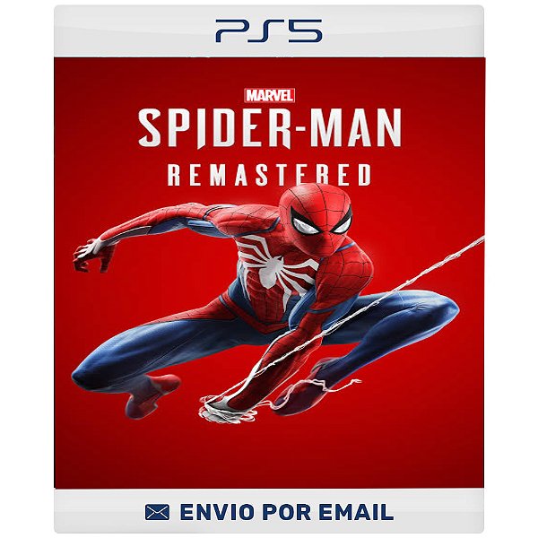 HOMEM ARANHA - SPIDER MAN REMASTERED - PS5 DIGITAL