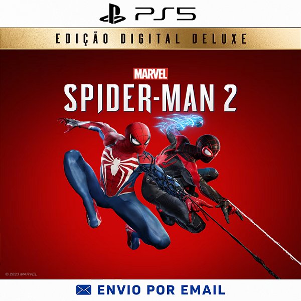 Spider-Man Homem aranha 2 Edição Deluxe - PS5 DIGITAL