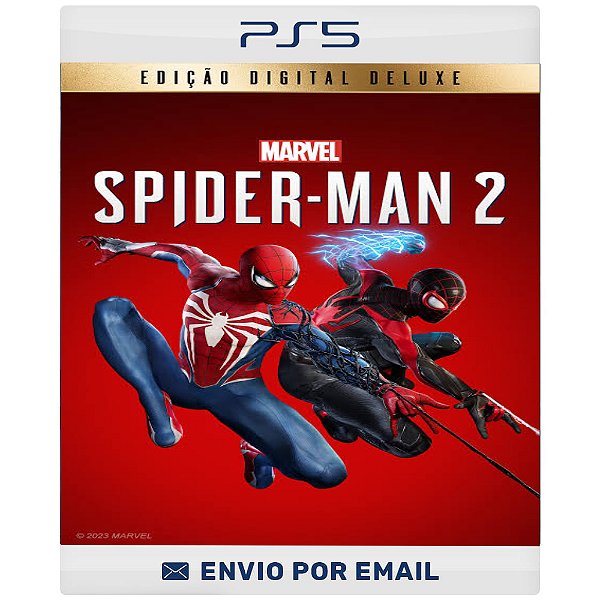 Spider-Man Homem aranha 2 Edição Deluxe - PS5 DIGITAL
