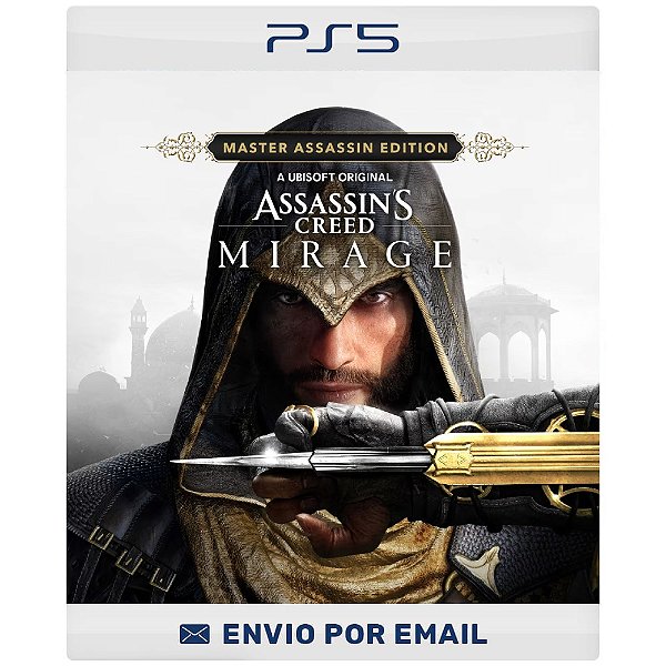 Assassin’s Creed Mirage - Edição Master Assassin- PS4 E PS5 DIGITAL