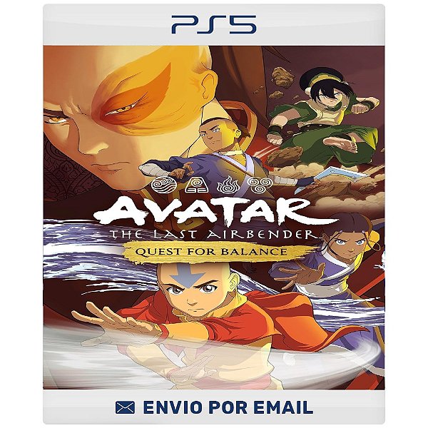 Avatar The Last Airbender: Quest for Balance - PS4 E PS5 DIGITAL