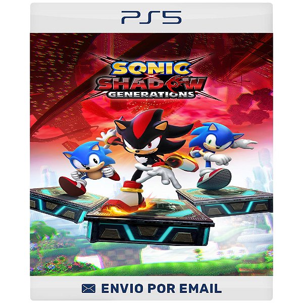 SONIC X SHADOW GENERATIONS - PS4 E PS5 DIGITAL