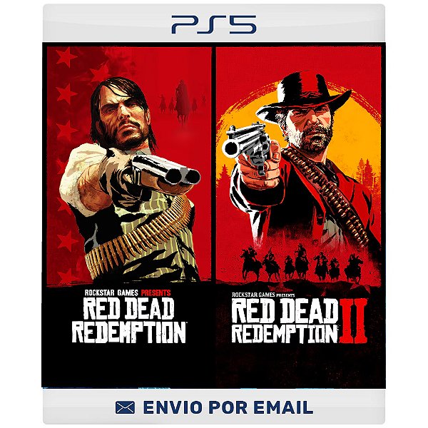 Bundle Red Dead Redemption e Red Dead Redemption 2 - PS4 E PS5 DIGITAL