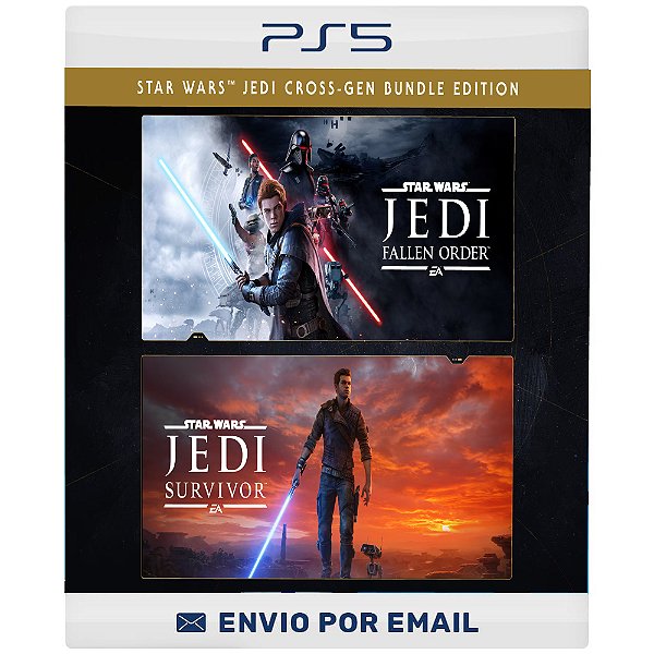 Pacote STAR WARS Jedi - PS4 E PS5 DIGITAL