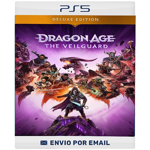 Dragon Age The Veilguard Edição Deluxe - PS5 DIGITAL