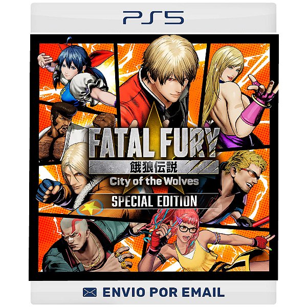 FATAL FURY City of the Wolves - Edição Especial - PS5 Digital