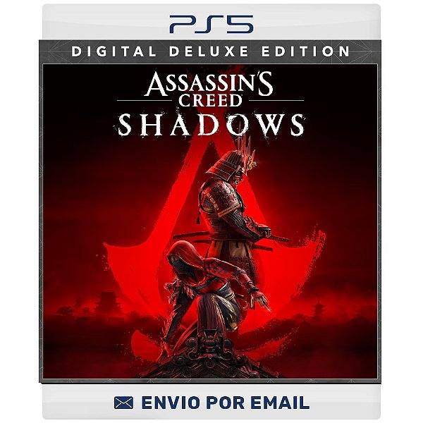 Assassin's Creed Shadows – Edição Deluxe - PS5 Digital