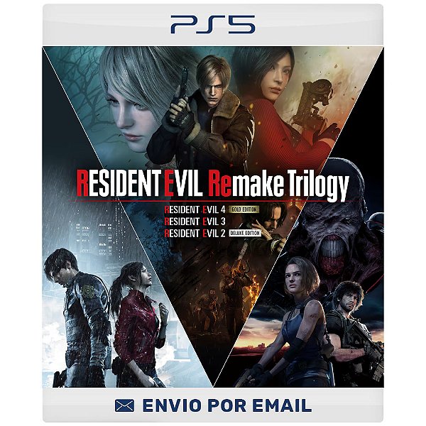 Resident Evil Remake Trilogy -PS4 PS5 Digital
