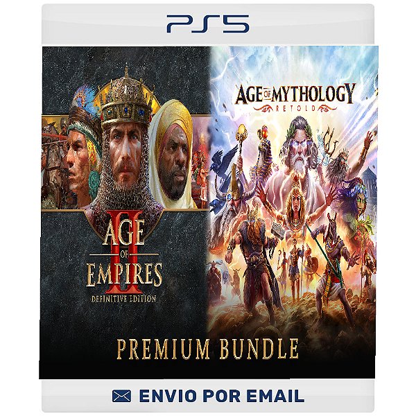 Age of Empires II + Age of Mythology Premium Edition Bundle - PS5 Digital